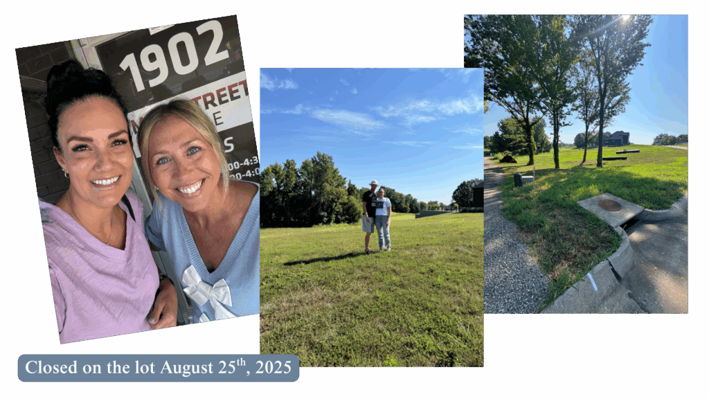 Home building process - Lot purchase date