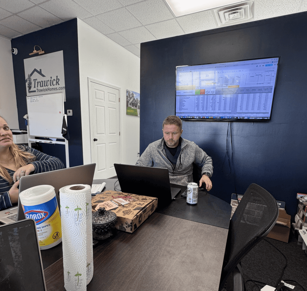 Budget meeting with Trawick Homes