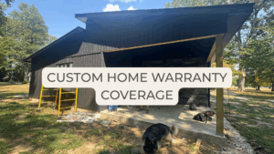custom home warranty coverage