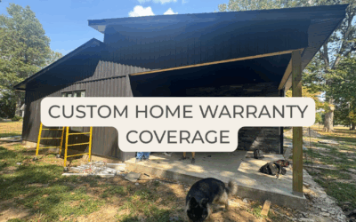 What warranty coverage is provided on homes constructed by Trawick Homes?