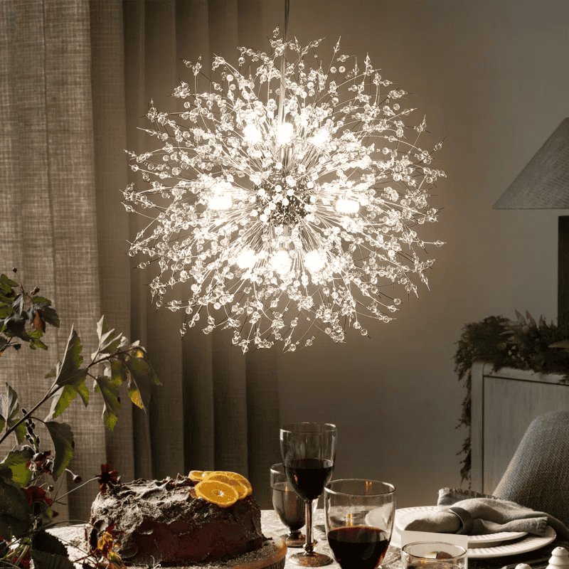 interior design ideas 2026 - statement lighting