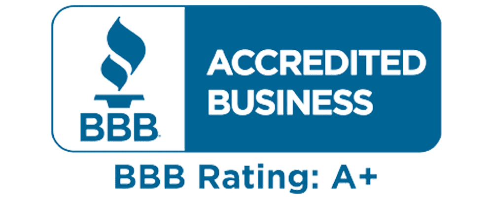 BBB Accredited Business A+ Rating