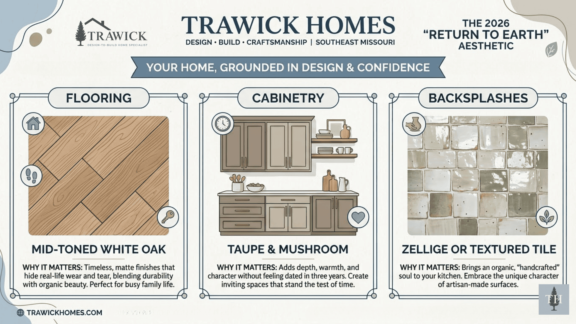 building a custom home - three timeless trends to use