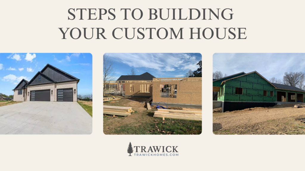 Custom house built by Trawick Homes in Southeast Missouri