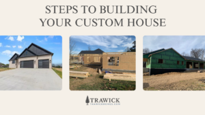 Custom house built by Trawick Homes in Southeast Missouri